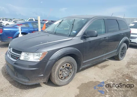 2014 Dodge Journey American Value Pkg from USA, damaged, VIN 3C4PDCAB4ET216660